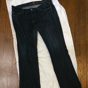 Seven for all mankind bootcut jeans size 29